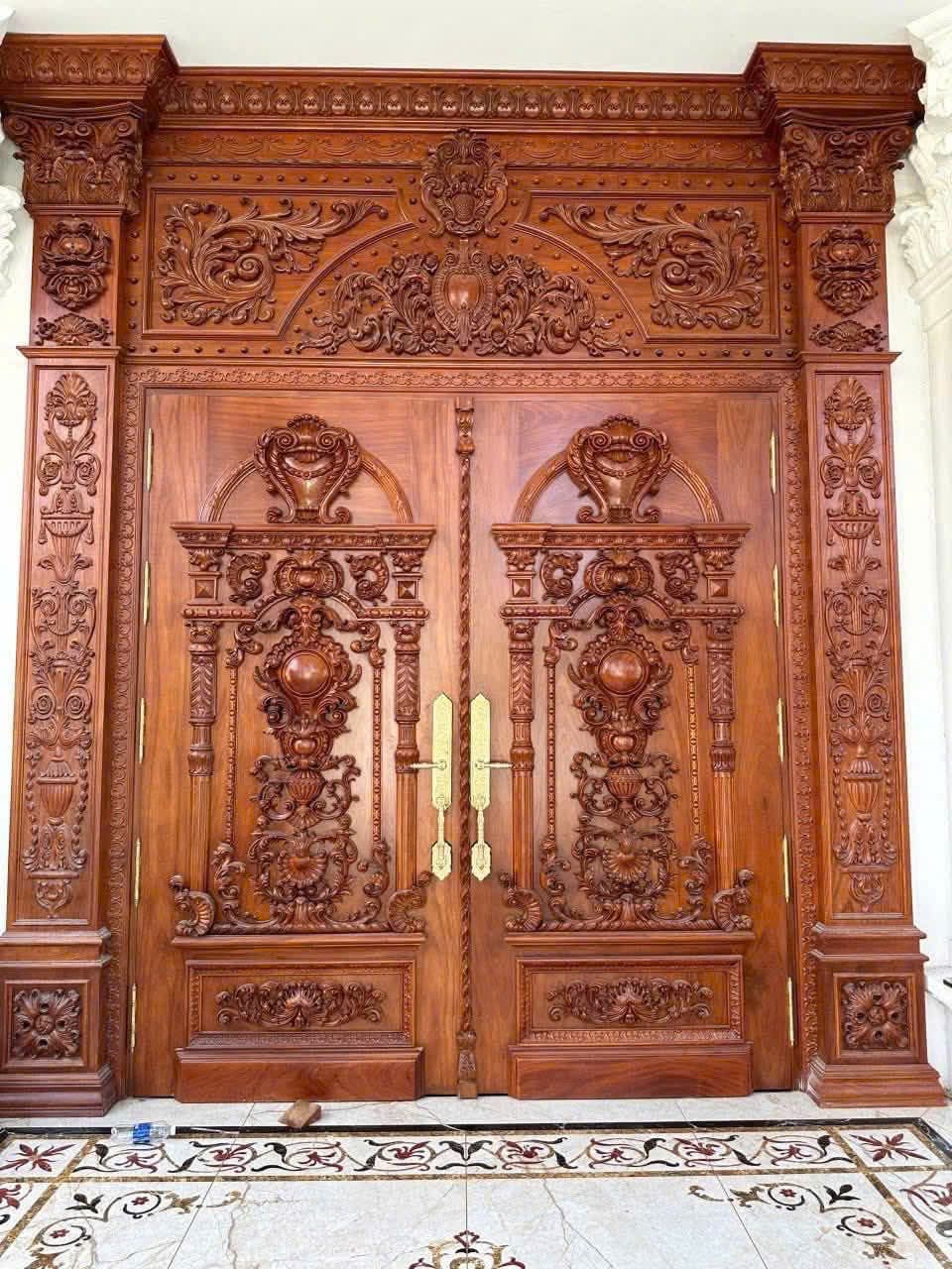Không gian nội thất gỗ tự nhiên do Hoàng Phú cung cấp