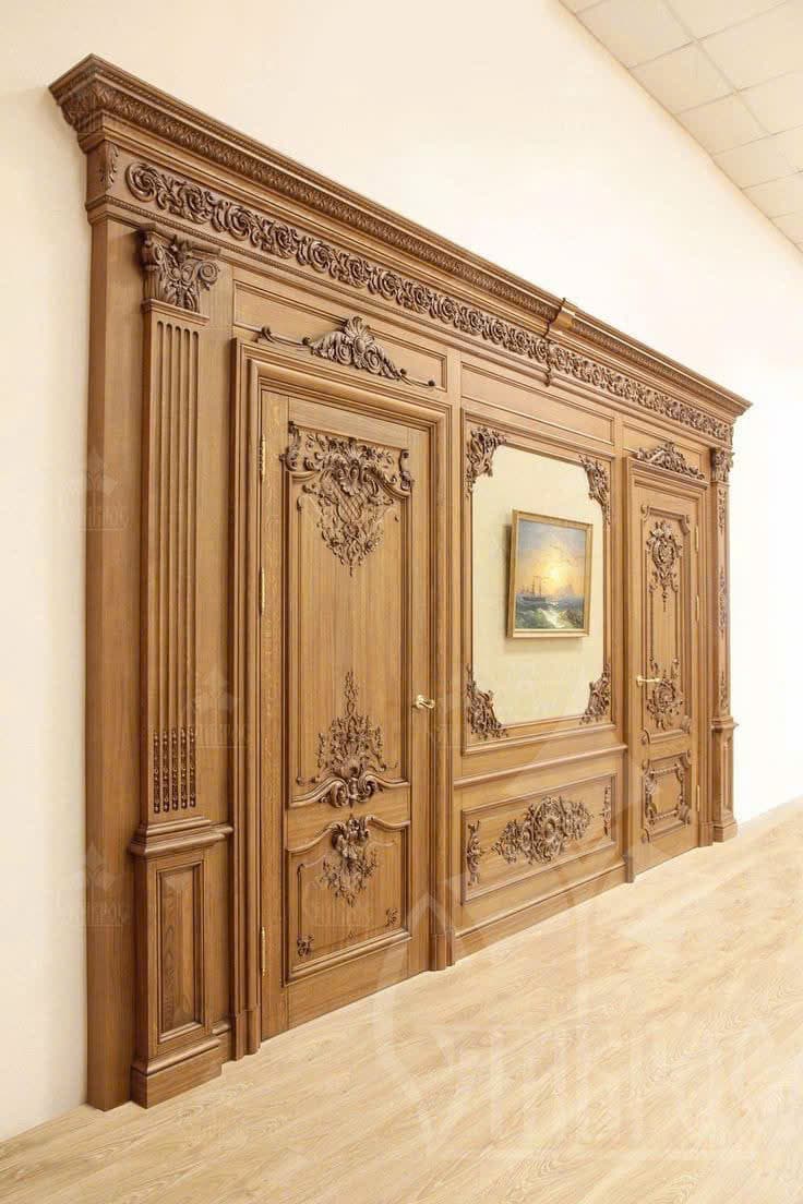 Hệ cửa, vách và phào chỉ gỗ tự nhiên